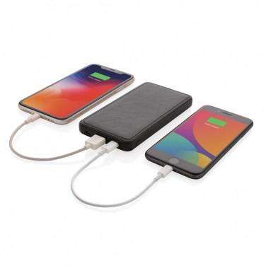 Logotrade biznesa dāvanas foto: Tusca 10 000 mAh PU powerbank