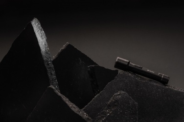 Logotrade korporatīvās dāvanas foto: Liela izmēra Gear X RCS otrreizēji pārstrādāta alumīnija USB uzlādējams kabatas lukturītis