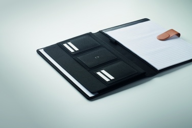 Logotrade ziemassvētku dāvanas foto: A4 RPET konferences mape