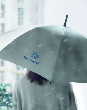 Logotrade ziemassvētku dāvanas foto: 23 collu atstarojošs lietussargs