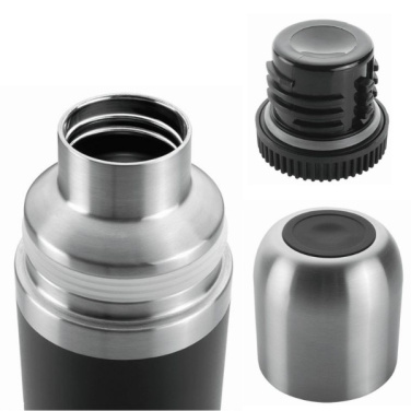 Logotrade Ideja dāvanas foto: Vakuuma pudele DINARA Schwarzwolf