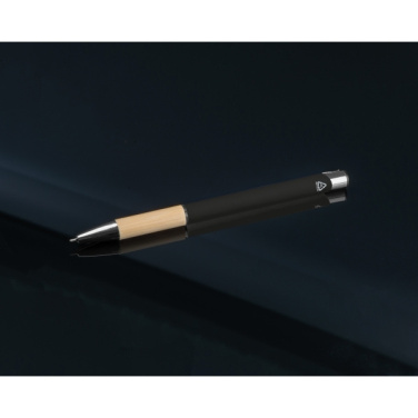 Logotrade logo dāvanas foto: Pārstrādāta lodīšu pildspalva Naples