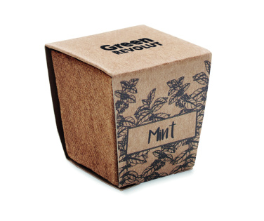 Logotrade Ideja dāvanas foto: Piparmētru sēklu audzēšanas komplekts