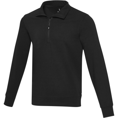 Logotrade dāvanas foto: Skārda unisex Aware™ pārstrādāts ceturtdaļas rāvējslēdzēja džemperis
