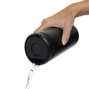 Logotrade dāvanas foto: Avira Alix RCS atkārtota tērauda klikšķu tvertne 400 ml