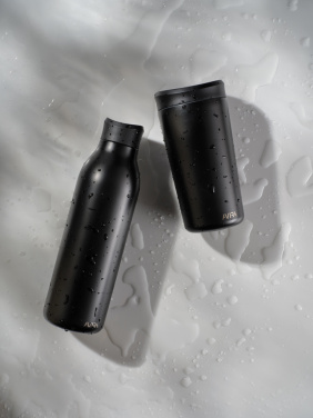 Logotrade dāvanas foto: Avira Alix RCS atkārtota tērauda klikšķu tvertne 400 ml