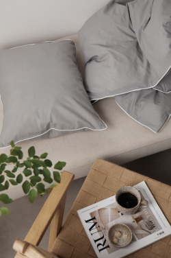 Logotrade Ideja dāvanas foto: VINGA Marston OCS organiskās kokvilnas gultas veļa, 4 gab. komplekts