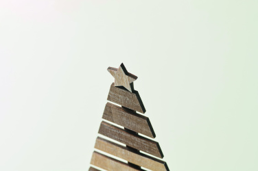 Logotrade dāvanas foto: Koka Ziemassvētku eglīte