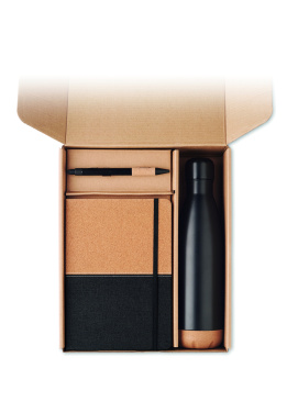 Logotrade logo dāvanas foto: 3 daļu dāvanu komplekts kastītē