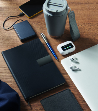 Logotrade dāvanas foto: A5 PU piezīmju grāmatiņa