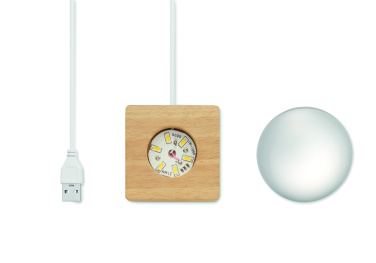 Logotrade ziemassvētku dāvanas foto: LED stikla bumba