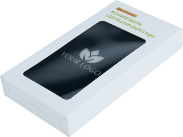 Logotrade korporatīvās dāvanas foto: 5000 mAh barošanas bloks ar izgaismotu logotipu