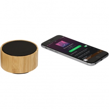 Логотрейд pекламные подарки картинка: Бамбуковый Bluetooth®динамик Cosmos
