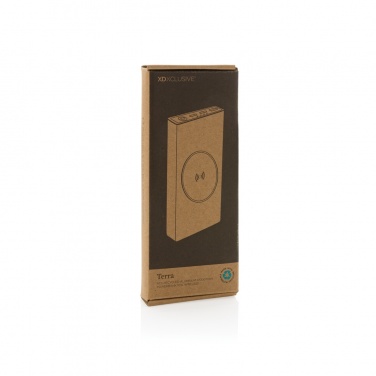 Лого трейд pекламные продукты фото: Terra RCS переработанный алюминиевый 18 Вт 10000 внешний аккумулятор 10 Вт