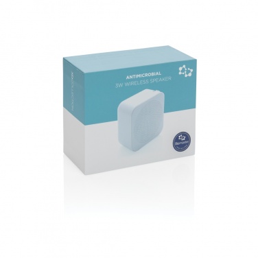 Логотрейд pекламные cувениры картинка: Беспроводной антимикробный динамик мощностью 3 Вт