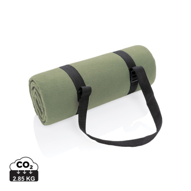 Лого трейд бизнес-подарки фото: Одеяло для пикника Impact AWARE™ RPET