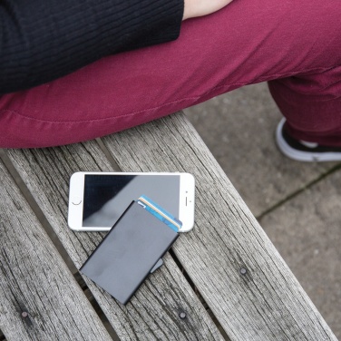 Лого трейд бизнес-подарки фото: Алюминиевый держатель RFID-карт C-Secure