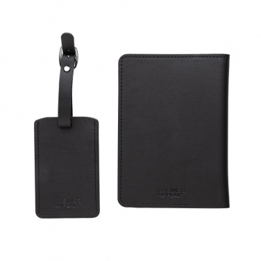 Логотрейд pекламные cувениры картинка: Подарочный набор для путешествий Swiss Peak GRS из переработанного полиуретана