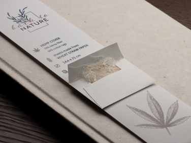 Лого трейд бизнес-подарки фото: Блокнот из переработанной конопли 209734300