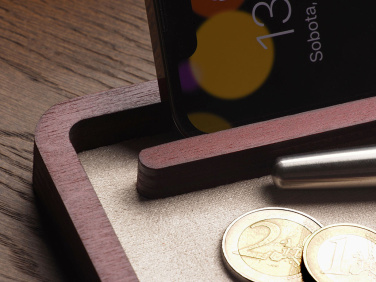 Лого трейд pекламные продукты фото: Деревянный настольный органайзер 1818121