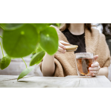 Логотрейд бизнес-подарки картинка: Alba 350 мл двухстенный стакан