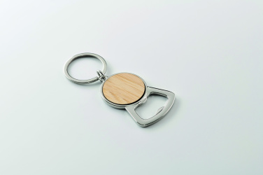 Логотрейд pекламные cувениры картинка: Recycled aluminium key ring
