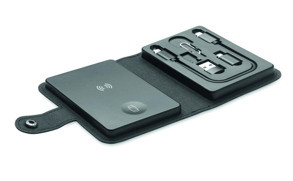 Лого трейд pекламные подарки фото: 4 in 1 cable connector set 15W