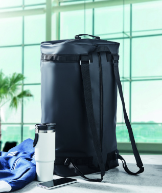 Лого трейд бизнес-подарки фото: Travel tarpaulin duffle bag