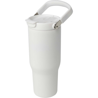 Лого трейд pекламные cувениры фото: Термостакан Bronx объемом 900 мл из меди и переработанной нержавеющей стали, сертифицированной по стандарту RCS, с вакуумной изоляцией и крышкой с двойной функцией