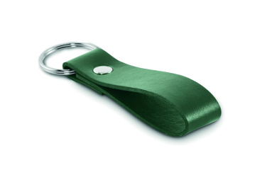 Лого трейд pекламные cувениры фото: PU loop key ring