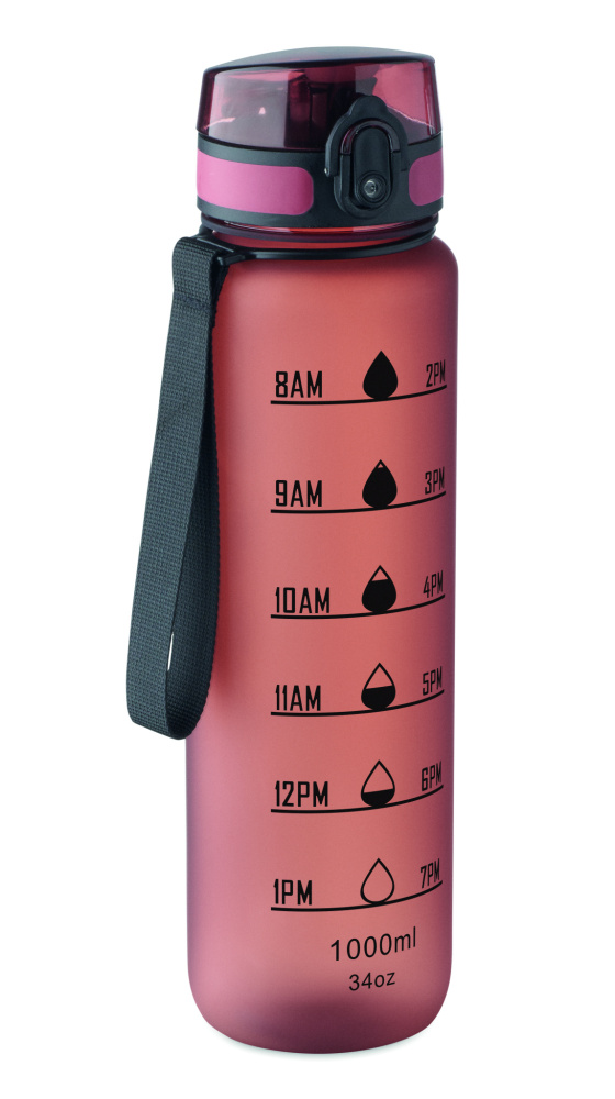 Логотрейд pекламные продукты картинка: Sports water bottle RPET 1L