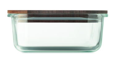 Логотрейд pекламные cувениры картинка: Glass lunch box 800ml