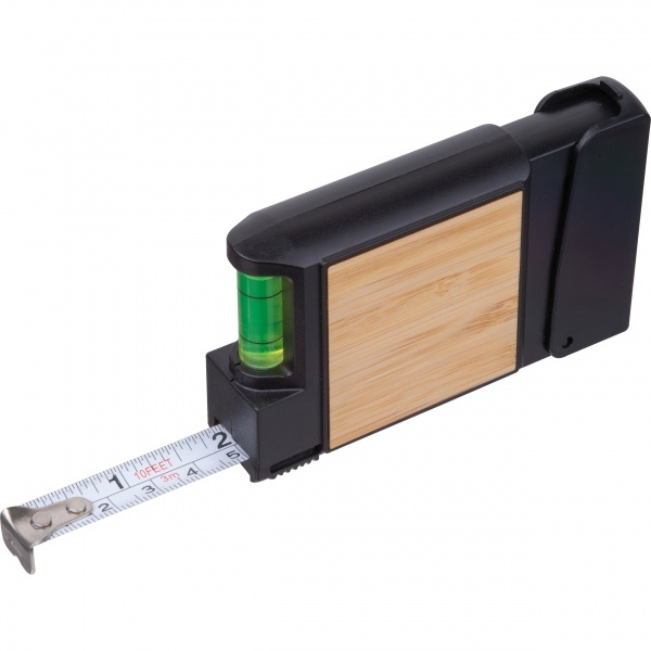 Лого трейд pекламные продукты фото: 3-метровая рулетка с уровнем HALIFAX