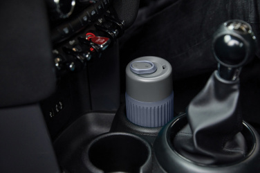 Логотрейд pекламные cувениры картинка: Дорожный стакан из стекла Black+Blum 340 мл