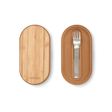 Лого трейд pекламные подарки фото: Двойной контейнер для бенто из нержавеющей стали Black+Blum