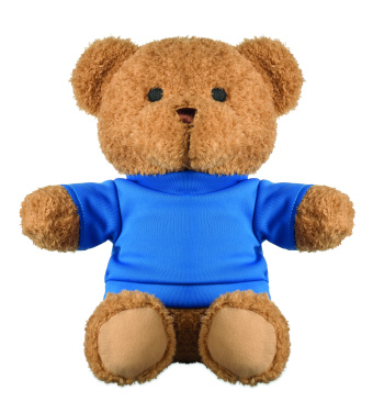 Лого трейд pекламные cувениры фото: Teddy bear with t-shirt 23 cm
