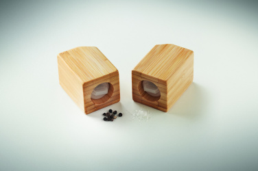 Логотрейд pекламные подарки картинка: Bamboo salt & pepper set