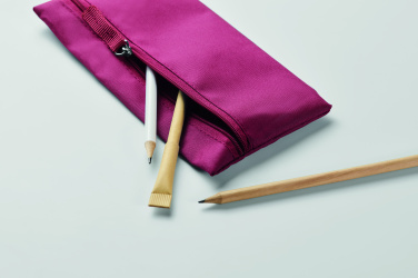 Лого трейд бизнес-подарки фото: Zippered pencil case