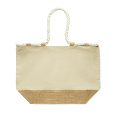 Логотрейд pекламные подарки картинка: Canvas beach bag