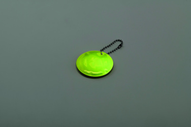 Логотрейд pекламные продукты картинка: Round reflective keyring