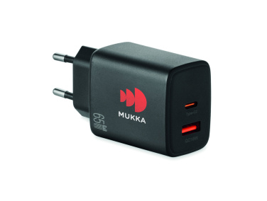 Логотрейд бизнес-подарки картинка: EU 2-pole wall adapter/charger