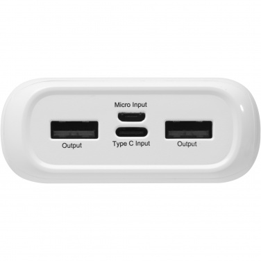 Logotrade reklamprodukter bild: Electro 20 000 mAh powerbank i återvunnen plast 