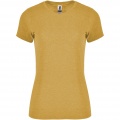 Fox kortärmad T-shirt för dam, Heather Mustard