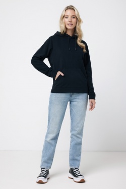 Logotrade reklamprodukter bild: Iqoniq Trivor microfleece hoodie i återvunnen polyester