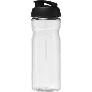 Logotrade profilprodukter bild: H2O Active® Eco Base 650 ml sportflaska med uppfällbart lock