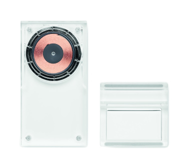 Logotrade kampanjprodukter bild: Akryl trådlös laddare 15W