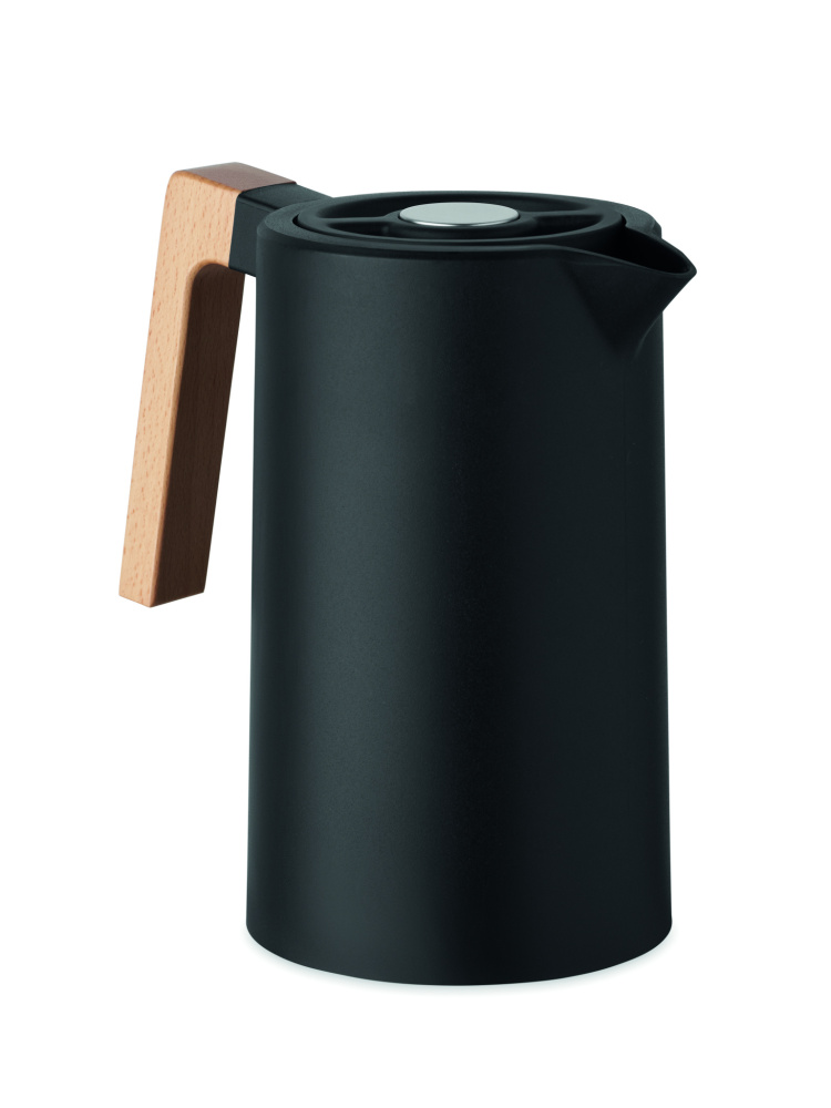 Logotrade profilprodukter bild: Dubbelväggig kanna 1L