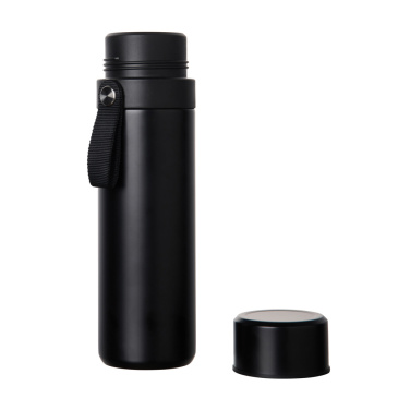 Logotrade profilreklam bild: VINGA Tono RCS termos med dubbla muggar, 750 ML