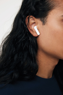 Logotrade reklamprodukter bild: Tunevo RCS trådlösa öronsnäckor av återvunnen plast