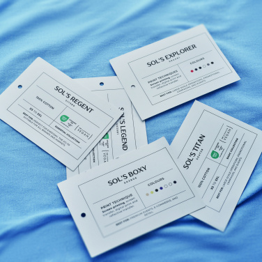 Logotrade reklamprodukter bild: SOL'S T-shirt provkit.